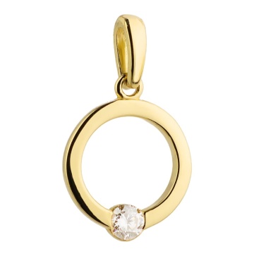 Pandantiv Aur 14K cu Zirconiu - Img 2