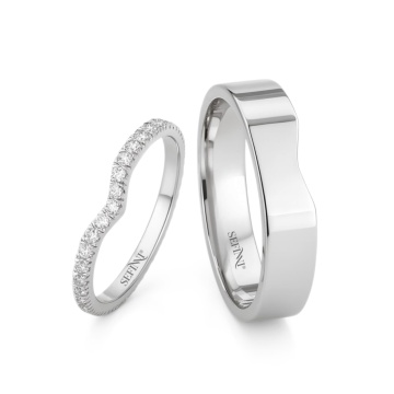 Verigheta Cherish Love DeLuxe din AUR 14K