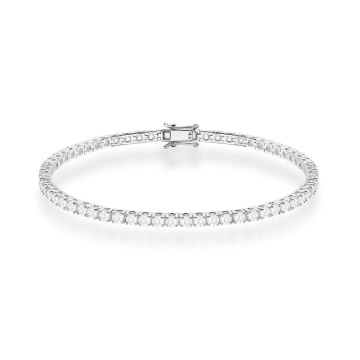 Bratara Aur 14K cu Diamante de Laborator 4.62 ct - Img 4