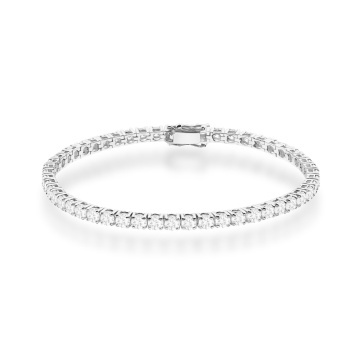 Bratara Aur 14K cu Diamante de Laborator 6.24 ct - Img 4