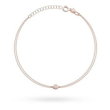 Bratara Aur 14K cu Diamante Naturale 0.02 ct - Img 5