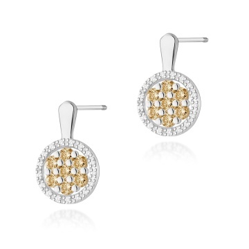 Cercei Aur 14K cu Diamante Naturale 0.87 ct Filet cu Protectie - Img 9