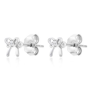 Cercei Little Bow din argint 925 0.7g