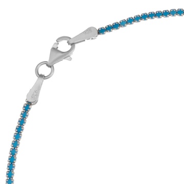 Colier argint 925 6gr - Tennis - Img 2