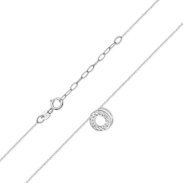 Colier Aur 14K cu Diamante Naturale 0.07 ct - Img 7