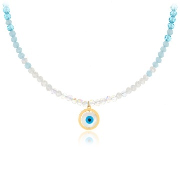 Colier Protection Eye din AUR 14K