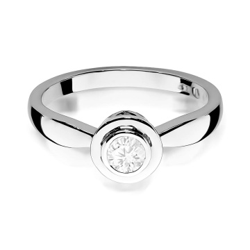 Inel Aur 14K cu Diamant de Laborator 0.30 ct - Img 10