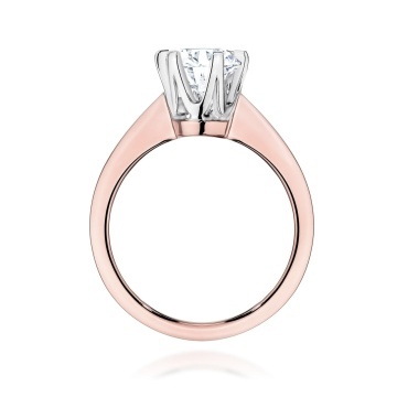 Inel Aur 14K cu Diamant de Laborator 1.00 ct - Img 7