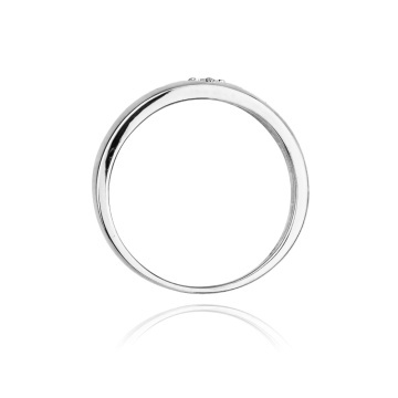 Inel Aur 14K cu Diamant Natural 0.10 ct - Img 6