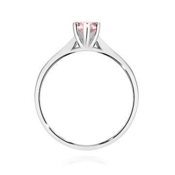 Inel Aur 14K cu Diamant Roz de Laborator 0.30 ct - Img 11