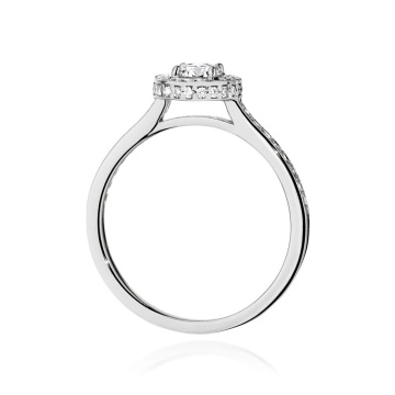 Inel Aur 14K cu Diamante de Laborator 0.87 ct - Img 6