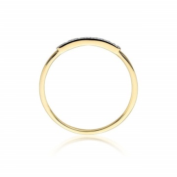 Inel Aur 14K cu Diamante Naturale 0.05 ct - Img 3