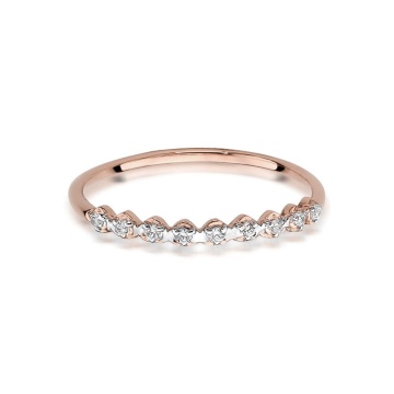 Inel Aur 14K cu Diamante Naturale 0.05 ct - Img 6