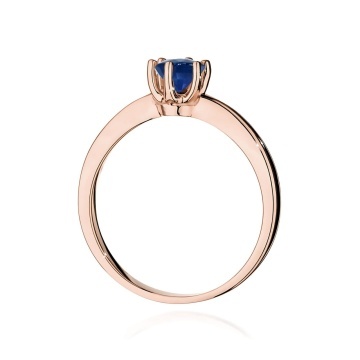 Inel Aur 14K cu Safir 0.50 ct - Img 7