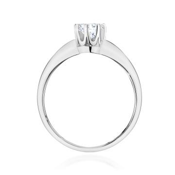 Inel Aur 9K cu Diamant de Laborator 0.30 ct - Img 9