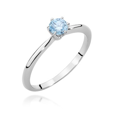 Inel Aur 9K cu Diamant de Laborator 0.50 ct - Img 9