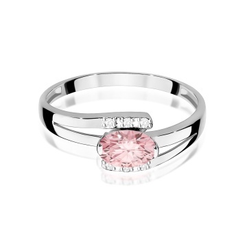 Inel Aur 9K cu Diamante de Laborator 0.55 ct - Img 6