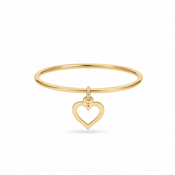 Inel Hearty din AUR 14K - Img 2