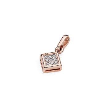 Pandantiv Aur 14K cu Diamante Naturale 0.04 ct - Img 4