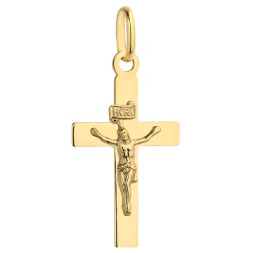 Pandantiv Aur 14k cu Iisus Hristos - Img 2