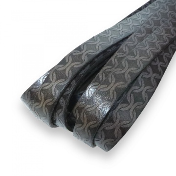 20CM Piele Naturala Italia - Gri Embosata