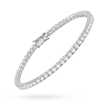 Bratara Aur 14K cu Diamante de Laborator 1.77 ct - Img 6