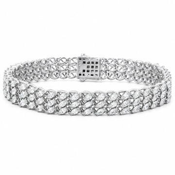 Bratara Crystal Aura din Argint 925