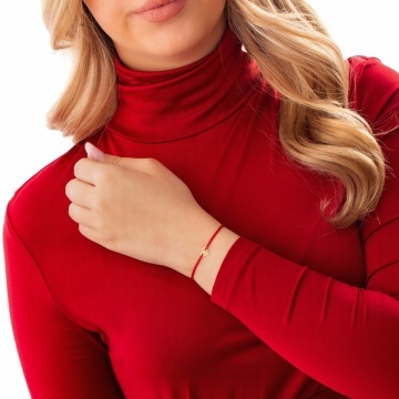 Bratara Fulg de Nea Clasic Collection din aur 14k - Img 2