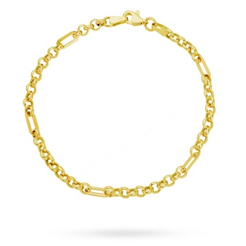Bratara Impletita cu Zale- Aur 14k - Img 2