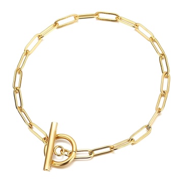 Bratara Impulse din Inox placata cu AUR 18K