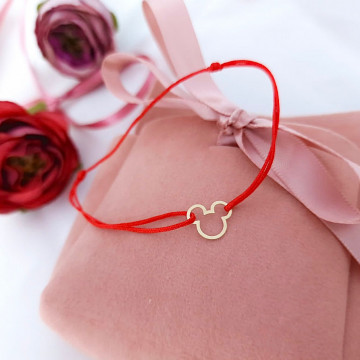 Bratara Soricel Desene Animate Clasic Collection din aur 14k - Img 2