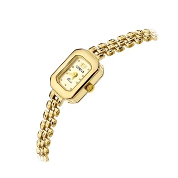 Ceas Aur 14K cu Cadran Rectangular IV - Img 2