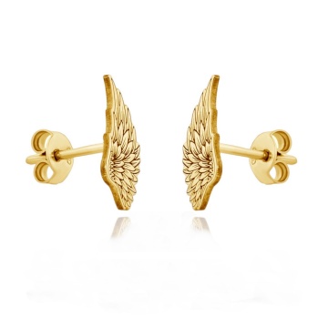Cercei Angel wings din AUR 14K