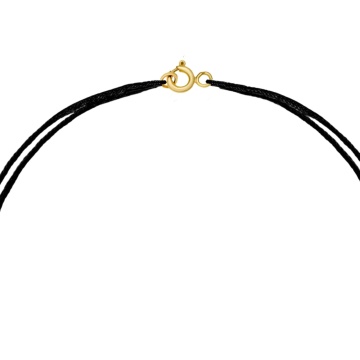Choker snur si pandantiv din Aur 14k baietel sau fetita personalizabil - Img 3