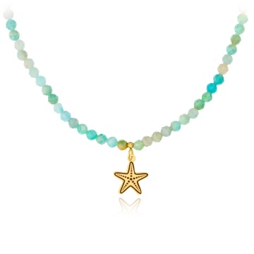 Colier Stea de Mare cu Amazonit - Img 1