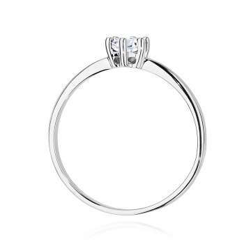 Inel Aur 14K cu Diamant de Laborator 0.30 ct - Img 11