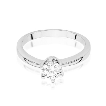 Inel Aur 14K cu Diamant de Laborator 0.50 ct - Img 10