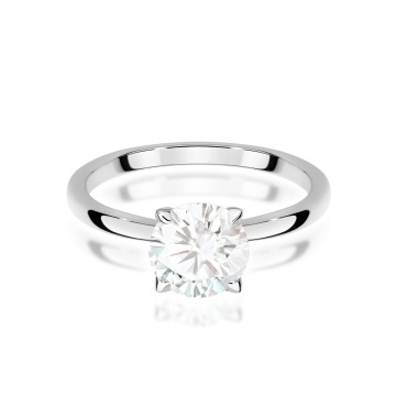 Inel Aur 14K cu Diamant de Laborator 1.00 ct - Img 8