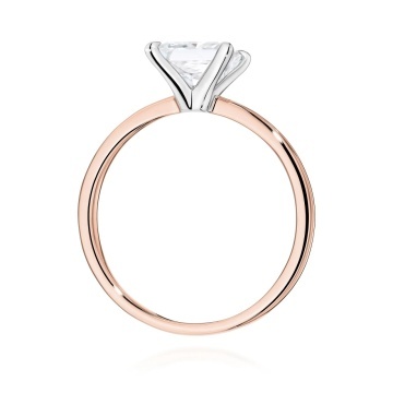 Inel Aur 14K cu Diamant de Laborator 1.50 ct - Img 6