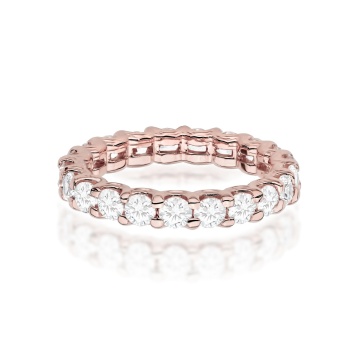 Inel Aur 14K cu Diamante de Laborator 1.52 ct - Img 6