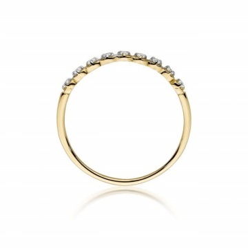 Inel Aur 14K cu Diamante Naturale 0.05 ct - Img 3