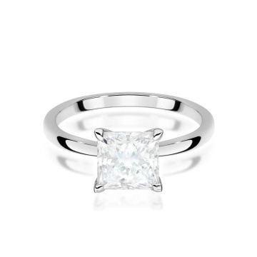 Inel Aur 9K cu Diamant de Laborator 1.50 ct - Img 5