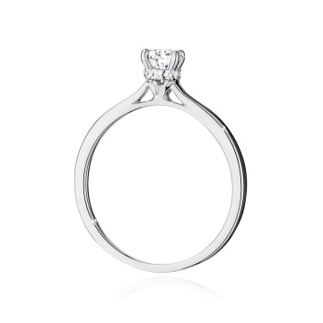 Inel Aur 9K cu Diamante de Laborator 0.56 ct - Img 6