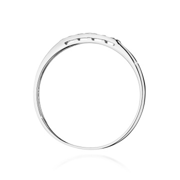 Inel Aur 9K cu Diamante Naturale 0.10 ct - Img 7