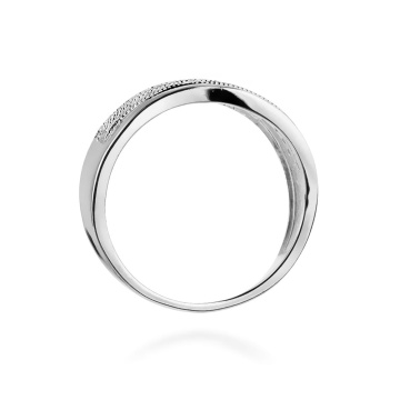 Inel Aur 9K cu Diamante Naturale 0.18 ct - Img 7