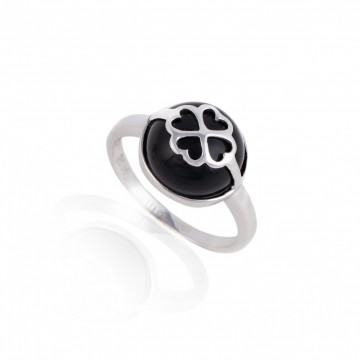 Inel din Argint 925 2.5g - Trifoi - Img 3