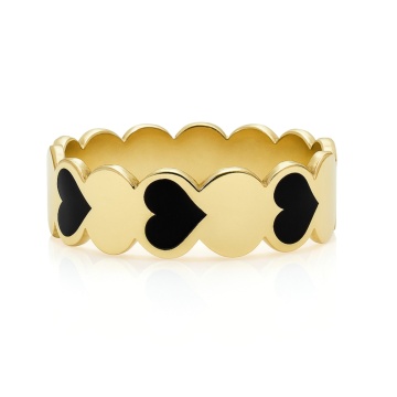 Inel Multi Hearts din AUR 14K - Img 3