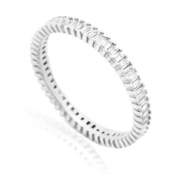 Inel Slim tip Tennis din argint 925