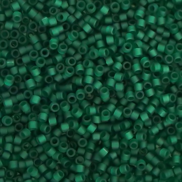 Miyuki Delica Matte Transparent Dark Green 5gr 11/0