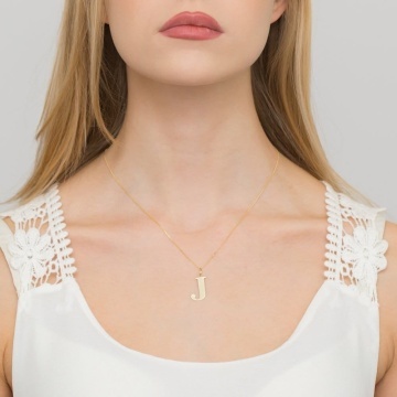 Pandantiv Aur 14K cu Diamante Naturale 0.01 ct - Img 2